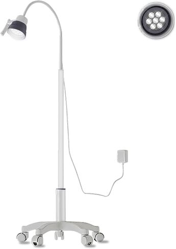 الفحص الجراحي مصباح مصباح مصباح 5W/12W مصباح الفحص الطبي ، ث/عجلات عالمية ظلال Mobile Shadow أقل مرونة في امتحان LED in Saudi Arabia