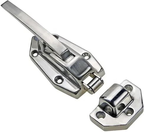 304 Stainless Steel Heavy Door Handle Lock Freezer Special for Heavy-Duty Equipment Handle Steam Oven Cabinets 1Pcs in Saudi Arabia