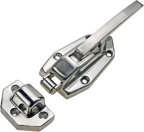 304 Stainless Steel Heavy Door Handle Lock Freezer Special for Heavy-Duty Equipment Handle Steam Oven Cabinets 1Pcs in Saudi Arabia