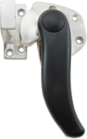 Stainless Steel Industrial Heavy Engineering Convex Door S-Shaped Rotating Sealed Door Handle 1Pcs(Right) in Saudi Arabia