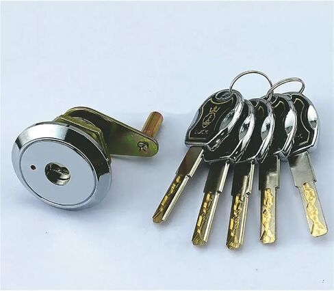 أسطوانة قفل آمنة ميكانيكية 2 كيز و 5KEYs كلمة مرور إلكترونية آمنة قفل القفل العالمي 1pcs (205C) in Saudi Arabia