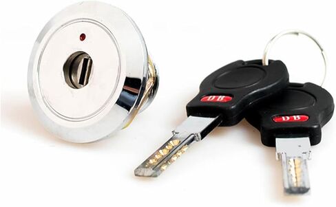 أسطوانة قفل آمنة ميكانيكية 2 كيز و 5KEYs كلمة مرور إلكترونية آمنة قفل القفل العالمي 1pcs (205C) in Saudi Arabia