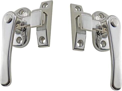 Rotary Stainless Steel Hinge Lock Steam Cabinet Kitchenware Handle 1Pcs(R) in Saudi Arabia