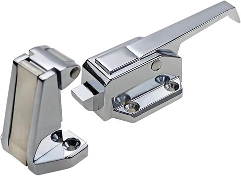 Adjustable Oven Steaming Door Handle Freezer Cabinet Industrial Equipment Lock 1Pcs(Low feet) in Kuwait