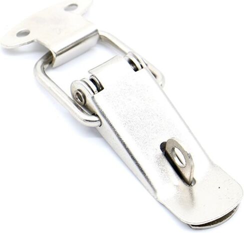 J106 Cabinet Box Locks Spring Loaded Latch Catch Toggle 27 * 63 Iron for Sliding Door Window 1Pcs in Saudi Arabia