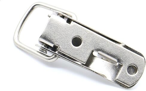 J106 Cabinet Boxes Spring Loaded Latch Catch Toggle Locks Hasp 27 * 63 Iron Hasp 1Pcs in Saudi Arabia