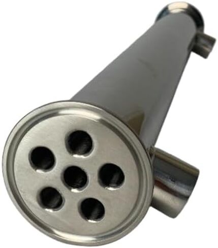 2 بوصة بندقية المكثف الصلب المقاوم للصدأ طوله 450 ملم in Kuwait