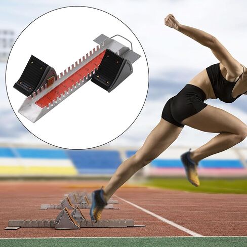 Multi Functional Starting Block Athletics Scholastic Starting Block Modern Aluminum Alloy Adjustable for Running Tracks Field in Saudi Arabia