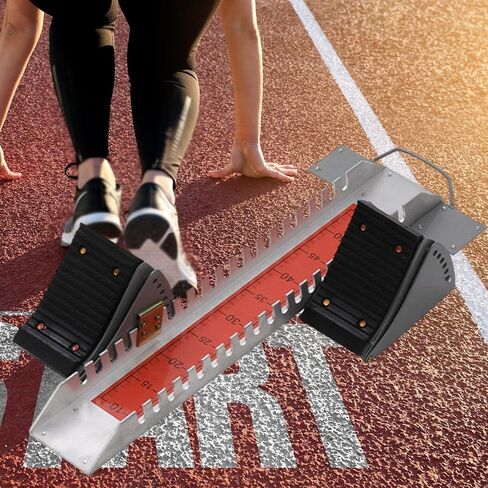 Multi Functional Starting Block Athletics Scholastic Starting Block Modern Aluminum Alloy Adjustable for Running Tracks Field in Saudi Arabia