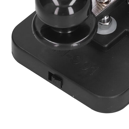 YCTZE MORSE CODE KEY TELEGRAPH TAPPER MANUAL CW TOOLER TAULL مع الجرس ، المطالبات الصوتية ، يتصل بمستجنيات CW in Saudi Arabia