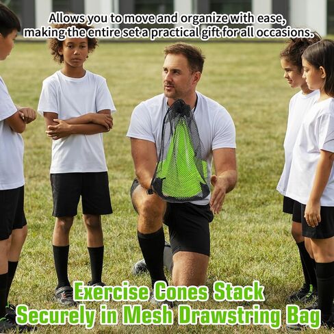 30 حزمة 7 بوصة من المخاريط البلاستيكية التدريب الرياضي خفة الحركة مخروطات مصغرة لكرة القدم والتزلج وكرة القدم وكرة السلة والألعاب الداخلية والخارجية معدات ممارسة الرياضة in Kuwait