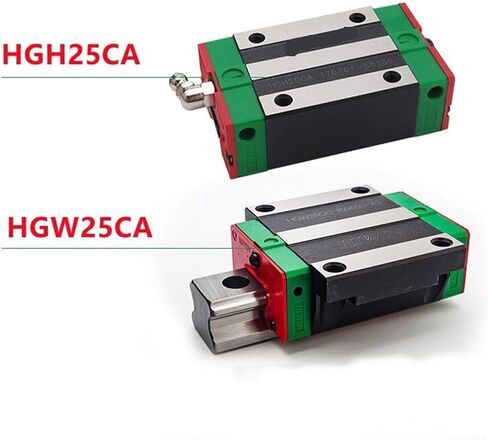 2PCS دليل خطية خط السكة الحديد HGR25-800MM + 4PCS HGH25CA أو + 4PCS HGW25CA كتل الخطية HGH25 HGW25 (4PCS HGW25CA) in Saudi Arabia