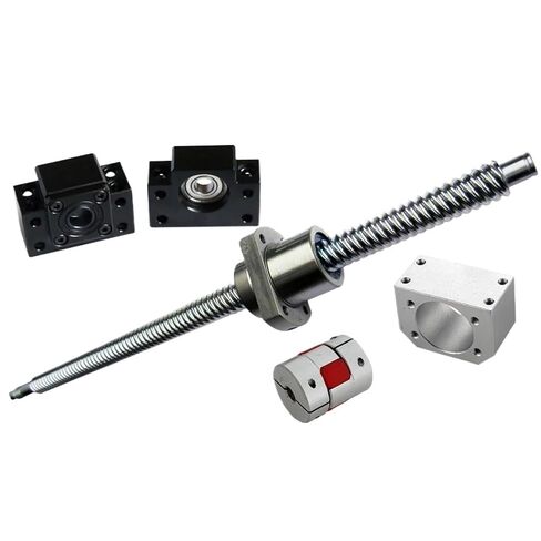 آلة التحكم في الكرة المزدوجة صامد الجوز SFE2020 برغي الكرة 300 400 500 600 700 800 900 1000mm Nut Housing BK15 BF15 اقتران (400 مم) in Kuwait