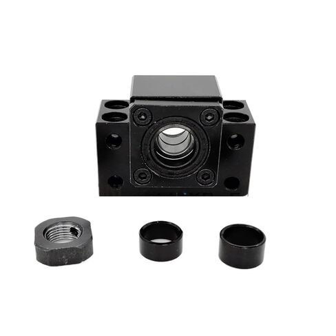 آلة التحكم في الكرة المزدوجة صامد الجوز SFE2020 برغي الكرة 300 400 500 600 700 800 900 1000mm Nut Housing BK15 BF15 اقتران (400 مم) in Kuwait