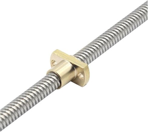 دقة كرة الحركة الخطية الجزء 1PC T8 NUT H شفة النحاس الجوز الملعب 2mm الرصاص 8 مم لبرغي T8 SCREMEDALAL SCREF in Kuwait