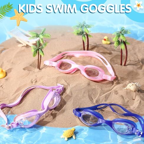 Macarrie 50 Pack Swim Goggles for Kids Brid Child Swimming Goggles Gifts Anti-Fog No Heaking Swim Glasses in Saudi Arabia