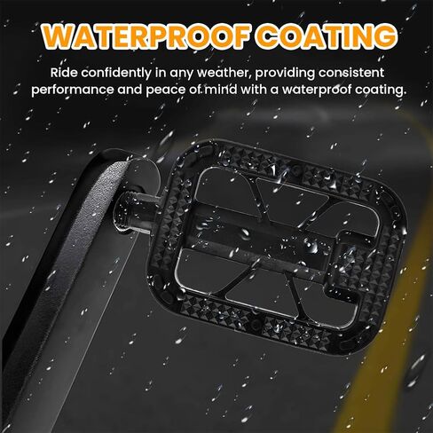 دواسات الدراجات ، دواسة الدراجات المضادة للانزلاق مع عاكس السلامة ، متوافقة مع الطريق والجبال والدراجات الإلكترونية in Kuwait