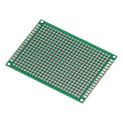 10 Pcs 5x7CM FR4 Double Side Prototype PCB Tinned Universal Breadboard 5x7 cm 50mmx70mm in Saudi Arabia