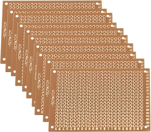 10pcs 5x7cm board PCB DIY Universal Circuit لوحة 5 * 7 سم in Saudi Arabia