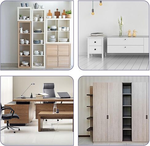 Uxcell Furniture Cam Lock Hackers 13.4 × 10 مم ، و 15pcs cam قفل موصلات الجوز التجهيزات ، وموصل مفصل القفل المكسرات للخزانة ، والدرج ، وخزانة الملابس ، واللوحة ، in Saudi Arabia