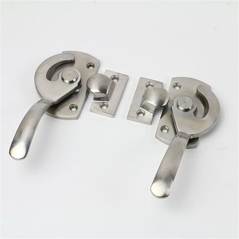 DK612 L Type Door Handle Lock Stainless Steel Cabinet 1Pcs(DK612-1) in Saudi Arabia