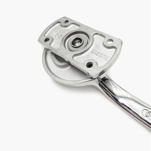 DK612 L Type Door Handle Lock Stainless Steel Cabinet 1Pcs(DK612-1) in Saudi Arabia