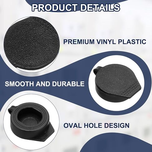 غطاء غبار قفل باب باتيكيل ، 9 مساءً 20 مم لوحة قفل كاميرا الغبار غطاء الأغطية البلاستيكية المقاومة للماء للكام in Kuwait