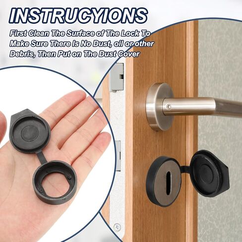 غطاء غبار قفل باب باتيكيل ، 9 مساءً 20 مم لوحة قفل كاميرا الغبار غطاء الأغطية البلاستيكية المقاومة للماء للكام in Kuwait