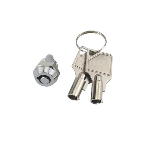 Circular Spring Lock Zinc Alloy Box Telescopic Distribution Electrical Cabinet Door 1Pcs(D-Style cam Lock) in Kuwait