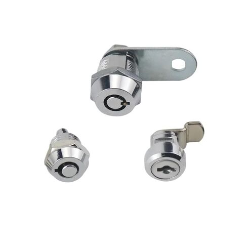 Circular Spring Lock Zinc Alloy Box Telescopic Distribution Electrical Cabinet Door 1Pcs(D-Style cam Lock) in Kuwait