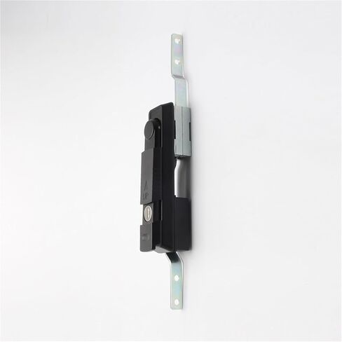 LG102 سبيكة الزنك السوداء 3 نقاط مقبض خزانة المعادن قفل التحكم في القضيب لشحن محطة 1pcs in Kuwait