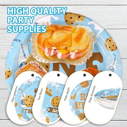 Grencian 96 Pcs 8th Video Game Birthday Party Decorations Blue Video Game Level 8 Birthday Plates and Napkins Tableware Sets for Kids Boys 8 Years Old Gamer Gaming Party Favors Serves 24 in Saudi Arabia