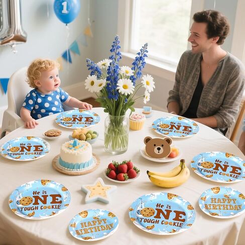 Grencian 96 Pcs 8th Video Game Birthday Party Decorations Blue Video Game Level 8 Birthday Plates and Napkins Tableware Sets for Kids Boys 8 Years Old Gamer Gaming Party Favors Serves 24 in Saudi Arabia