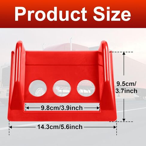24 Pack Flatbed Edge Protectors with Carrying Case 4" Winch Ratchet Straps Plastic for Flatbed Cargo Load Truck Shipping Containers, Yellow in Kuwait