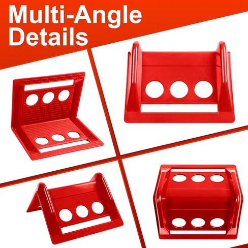 24 Pack Flatbed Edge Protectors with Carrying Case 4" Winch Ratchet Straps Plastic for Flatbed Cargo Load Truck Shipping Containers, Yellow in Kuwait