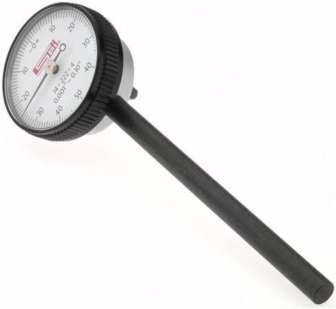 SPI 14-223-2 Back Plunger Dial Indicator: 0.1" Range, 0-100 Reading, 0.001" Graduations in Saudi Arabia