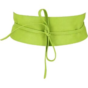 FASHIONGEN - Woman leatherette waisband Obi Belt, MICA in Saudi Arabia