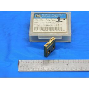 1pc AMEC 23/32" #1 T-A 151T-0023-FB TiN S Cobalt Flat Bottom Spade Drill Insert - DE1046AA3 in Kuwait