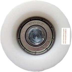 Elevator Accessories 300P Lift Spare Pare Parts Square Groove Positioning Wheel Adjustment Roller 34 * 19 * 608 OD34mm Bearing 608Z in Kuwait