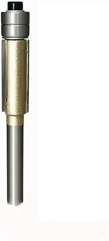 6.35mm Shank Flush Trim Router Bit Duplex Trimmer for Woodworking End Milling Cutter Tungsten Carbide CNC Wood Blade Carver (No.1) in Saudi Arabia