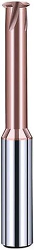 4mm 6mm Shank Tungsten Carbide Single Tooth Spiral Milling Cutter Thread Mill Metric Router Bit for Steel Aluminum End Mill CNC Tool 60°(M1.2x0.25 Steel) in Saudi Arabia