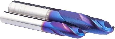 6mm 8mm 10mm ball ball end mill mill hrc65 r0.5-6.0 2 flute tungsten carbide carbide router tool tool tool cnc cnc milling tool (r10x40xd20x100) in Saudi Arabia