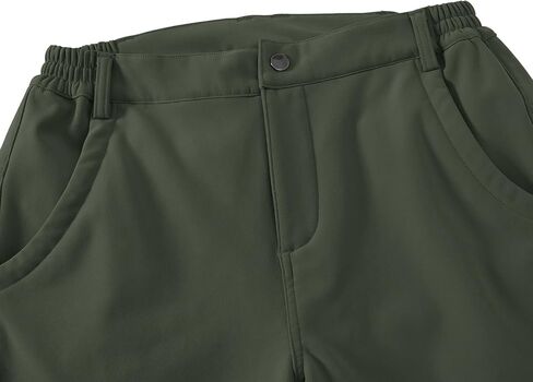 BGOWATU Women's Winter Hiking Pants Fleece Lined Waterproof Windproof Snow Insulated Pants with 6 Pockets in Saudi Arabia