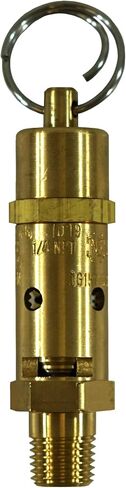 Kingston 1/4 "NPT Brass Hard Seat Righting Righting Rights ، Made in the USA. (100 psi / 133 SCFM) in Kuwait