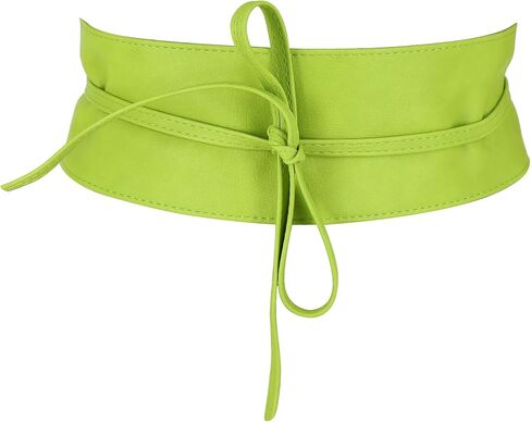 FASHIONGEN - Woman leatherette waisband Obi Belt, MICA in Saudi Arabia