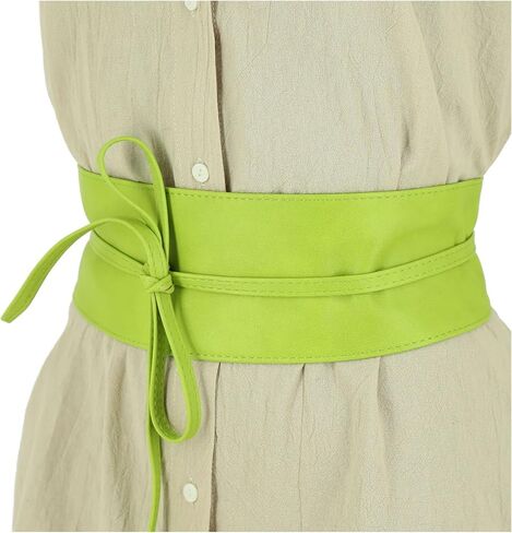 FASHIONGEN - Woman leatherette waisband Obi Belt, MICA in Saudi Arabia