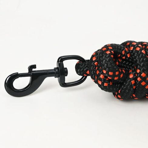 HILASON Western Horse Adjustable Nylon Rope with Latigo Ends 25ft. | Lead Ropes for Horses Halter in Kuwait