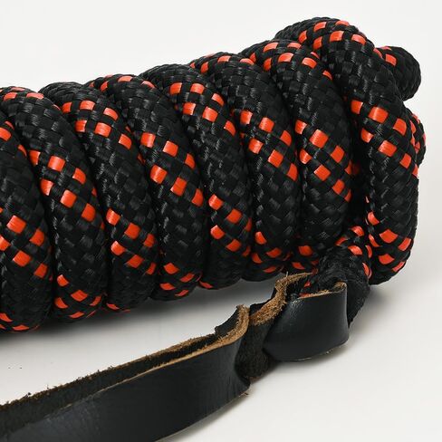 HILASON Western Horse Adjustable Nylon Rope with Latigo Ends 25ft. | Lead Ropes for Horses Halter in Kuwait