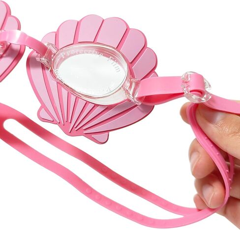 لأمنحك نظاراتها في صدف شبابها للسباحة-مستوحاة من حورية البحر ، ومكافحة فوغ ، وحماية الأشعة فوق البنفسجية ، وحزام قابل للتعديل للأطفال in Kuwait