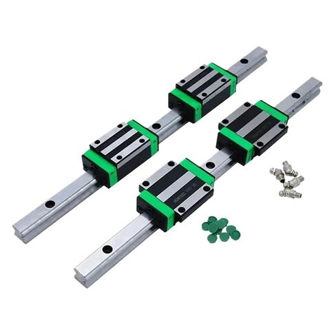 Double nut Ball Screw Control Machine 4Pcs HGW20CC +DSG20H L300-1000mm+2Pcs HGR20 +XB+1 Set SFU1605 Ball Screw for Part(500mm) in Kuwait